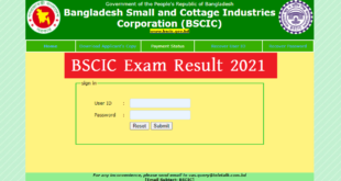 BSCIC Result 2021