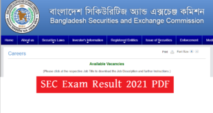 SEC Exam Result