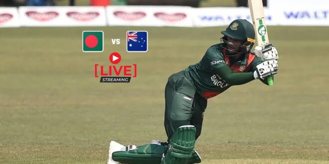 Bangladesh vs Australia T20 Series Live Streaming