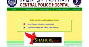 Central Police Hospital (CPH) Job Circular