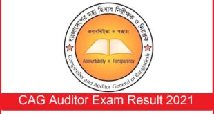 CAG Auditor Result