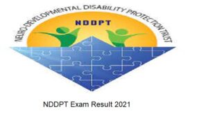 NDDPT Exam Result 2021