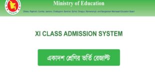 XI Class College Admission Result